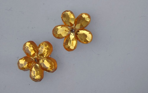 Ohrringe strass glitzer topas - ohrringe,