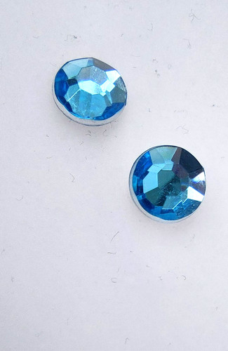 Ohrringe strass glitzer - ohrringe, topas