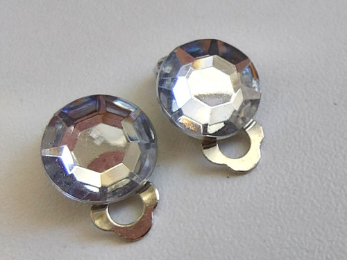 Ohrclips strass glitzer mini - glitzer,