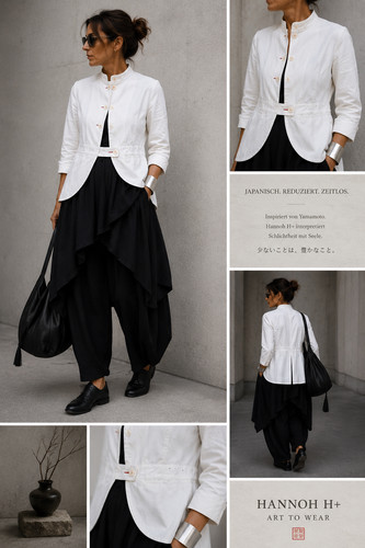 Hannoh designerjacke weiß - hannoh,