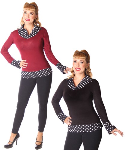 Sugarshock julyn 50s polka - 50s,
