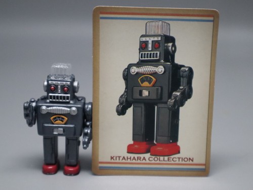 Kleiner pvc roboter vintage - pvc,
