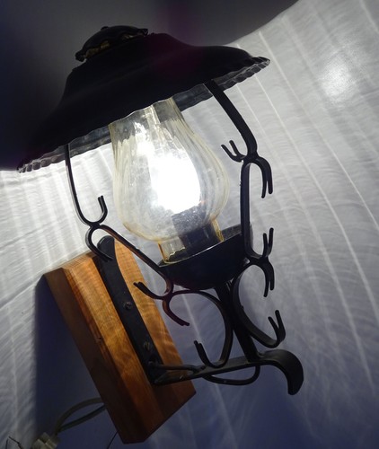 Alte wandlampe laterne - wandlampe,