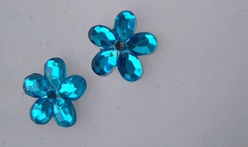 Ohrringe strass glitzer topas - ohrringe,