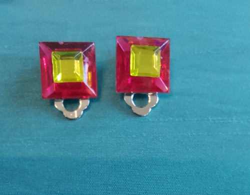 Ohrclips strass glitzer - strass,