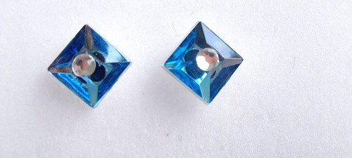 Ohrringe strass glitzer topas - ohrringe,